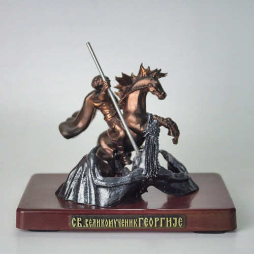 Statua Sv. Djordje ubija aždaju